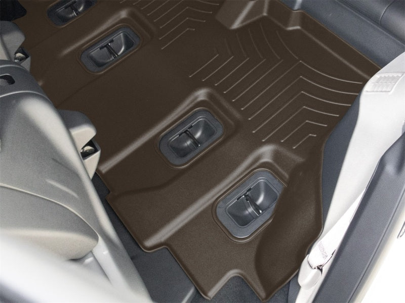 WeatherTech 25-25 Lexus LX Hybrid 3rd Row Rear FloorLiner - Cocoa