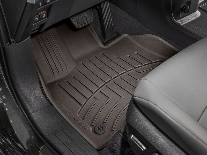 WeatherTech 2021+ Toyota Sienna Front FloorLiner HP - Cocoa