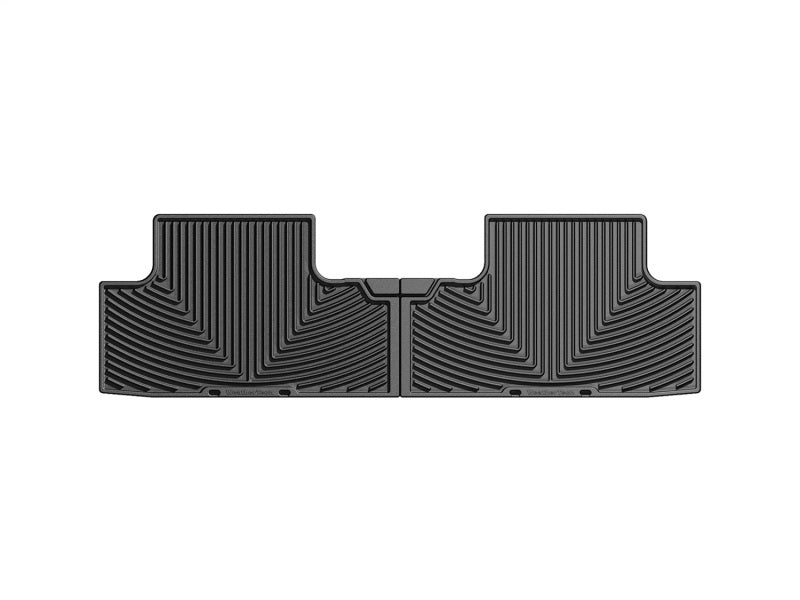 WeatherTech 06-11 Honda Civic Rear Rubber Mats - Black