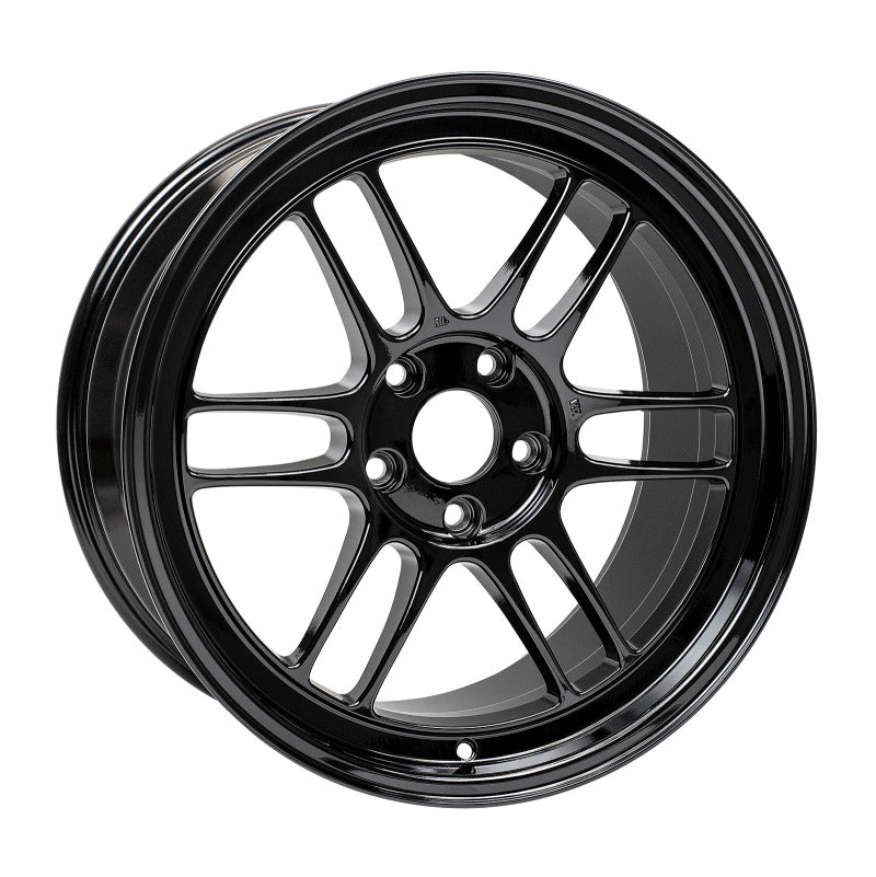 Enkei RPF1 18x9.5 5x114.3 38mm Offset 73mm Bore Gloss Black Wheel MOQ 40