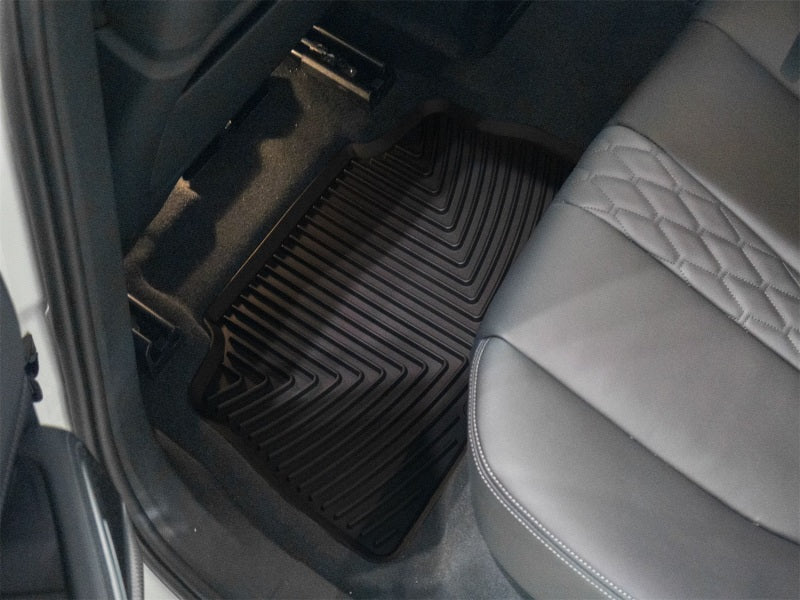 WeatherTech 20-26 BMW X6 40i 2nd Row Rear All-Weather Floor Mats - Black