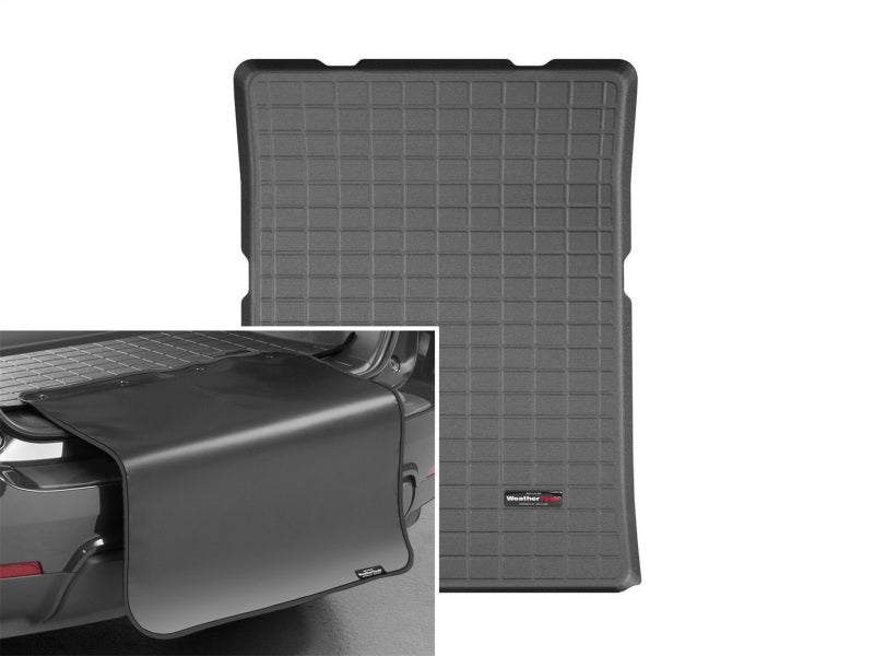 WeatherTech 2019+ BMW M85 i Coupe Cargo With Bumper Protector - Black