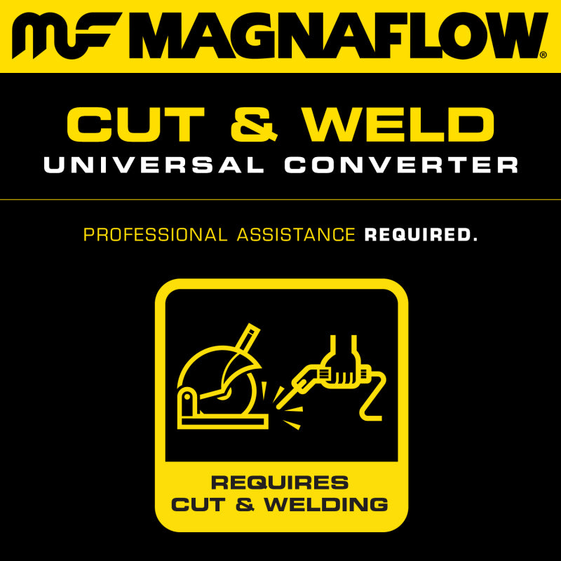 MagnaFlow Universal Catalytic Converter 2.00inch MET.