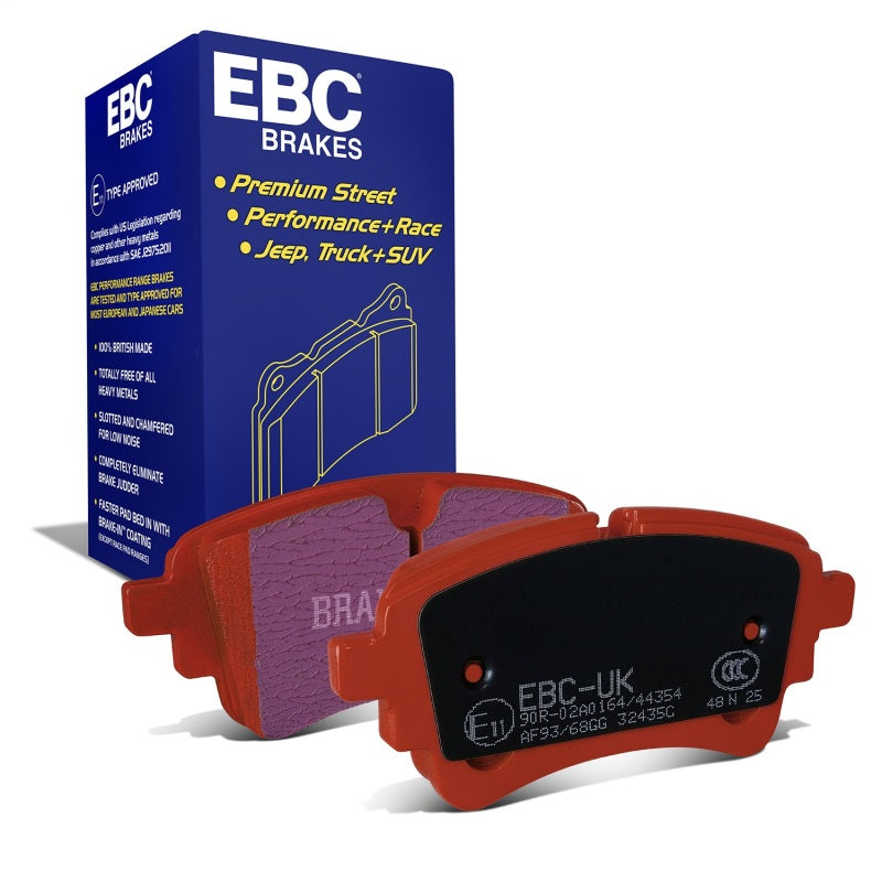 EBC 2020+ Audi A4 B9 2.0T Redstuff Rear Brake Pads