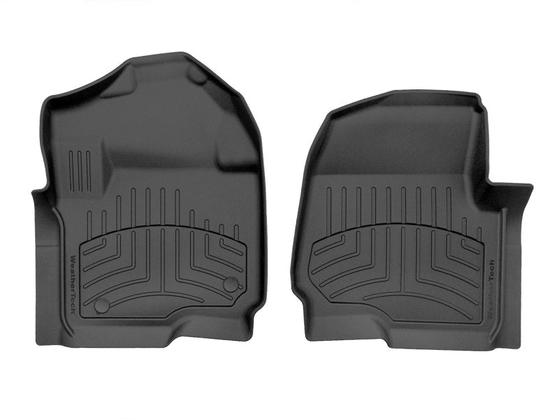 WeatherTech 2017+ Ford F-250/F-350/F-450/F-550 SuperCab/SuperCrew Front FloorLiner HP - Black