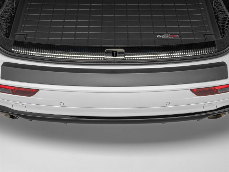 WeatherTech 18-25 Audi Q5 Behind 2nd Row BumperTopper - Black