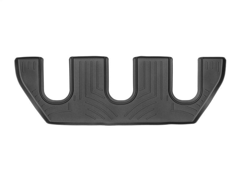 WeatherTech 2016+ Tesla Model X Rear FloorLiner - Black (7-Passenger Built 10/18/16-08/22/17)
