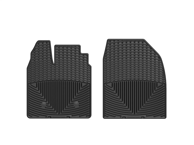 WeatherTech 07-12 Ford Edge Front Rubber Mats - Black