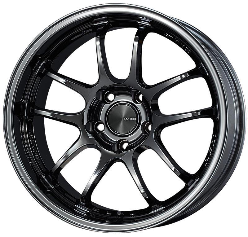 Enkei PF01EVO 18x10.5 15mm Offset 5x114.3 75mm Bore Matte Black Wheel Special Order / No Cancel