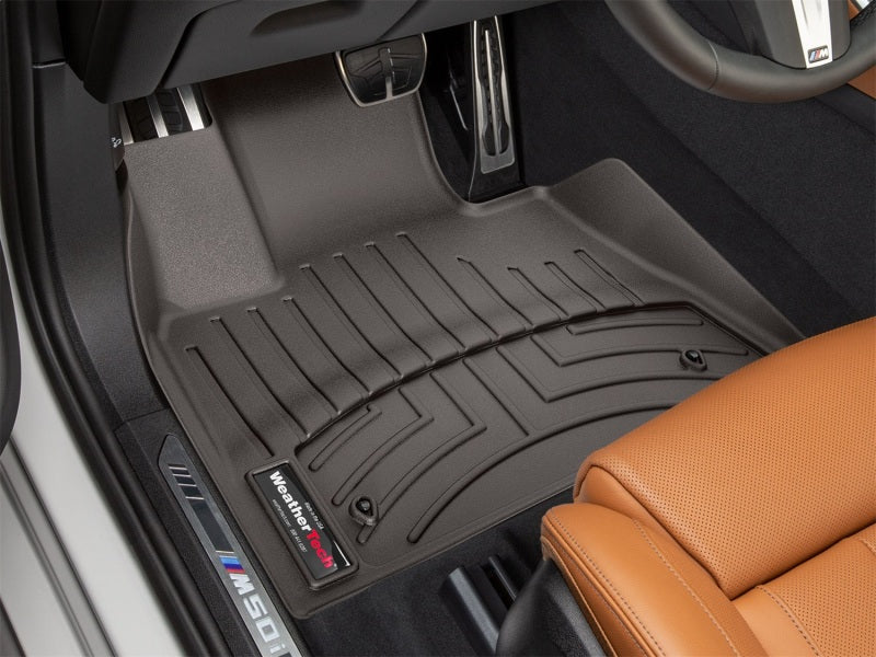 WeatherTech 2019+ BMW X5 Front FloorLiner - Cocoa