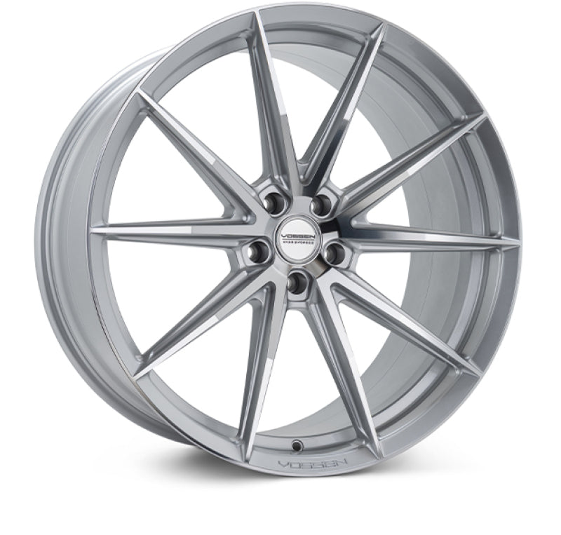 Vossen HFX-2 22x9 / 5x114.3 / ET32 / Flat Face / 73.1 - Silver Polished Wheel