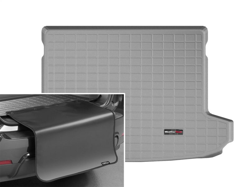 WeatherTech 2016+ Hyundai Tucson (No Hydrogen Models) Cargo Liner w/Bumper Protector - Grey