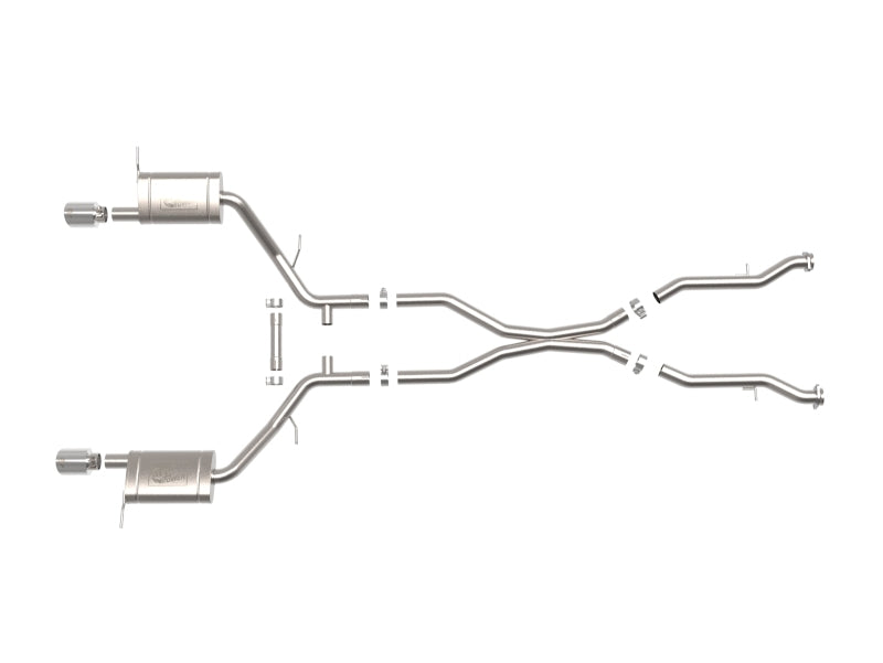 aFe 11-21 Dodge Durango V6-3.6L/V8-5.7L MACH Force-Xp 304 SS Cat-Back Exhaust System w/ Polished Tip