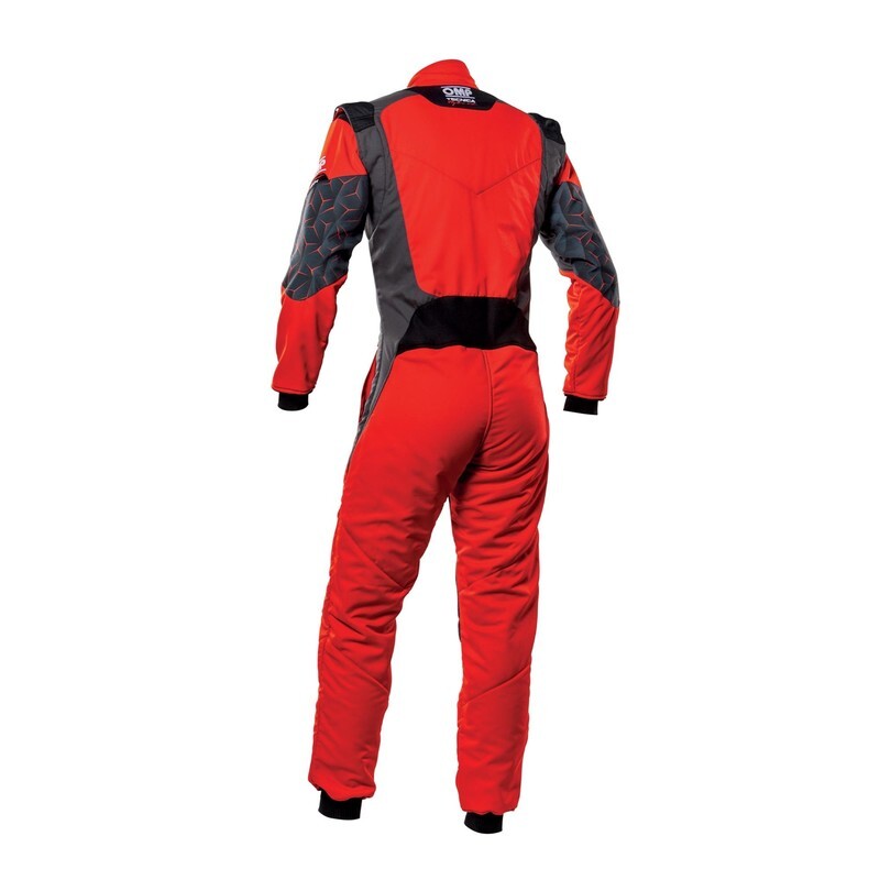 OMP Tecnica Hybrid Overall Fia 8856-2018 - Gray/Black Sz 56