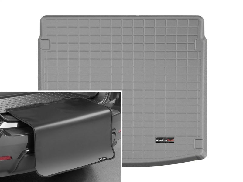 WeatherTech 21-23 Audi Q5/SQ5 Cargo Liner w/ Bumper Protector - Grey