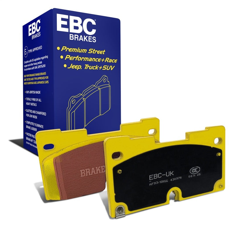 EBC 2019+ Chevrolet Silverado 1500 (2WD) Yellowstuff Front Brake Pads