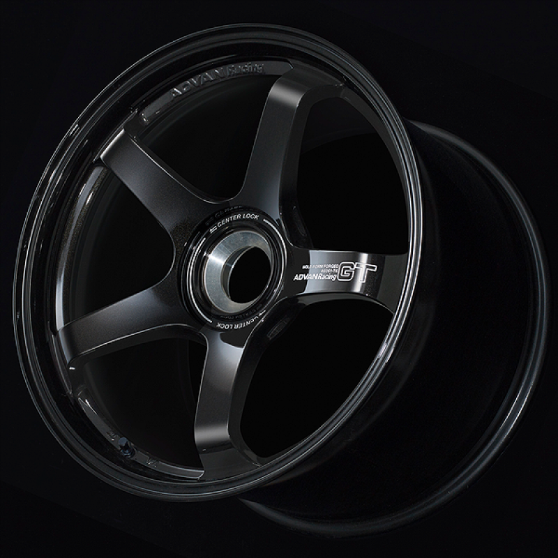 Advan GT for Porsche 20x9.0 / +55 Offset / 5x130 / Racing Titanium Black