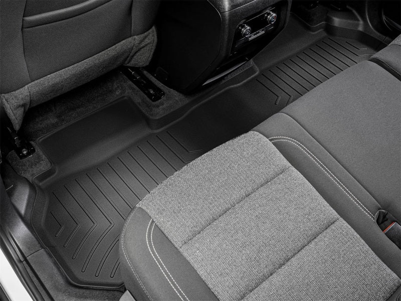WeatherTech 24-25 GMC Acadia (Incl. Denali) w/Bench Seating Rear FloorLiner HP - Black