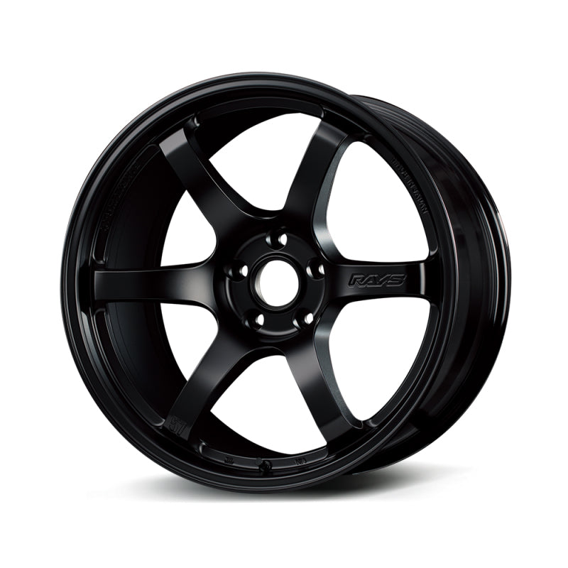 Gram Lights 57DR 19x9.5 +45 5x112 Semi Gloss Black Wheel