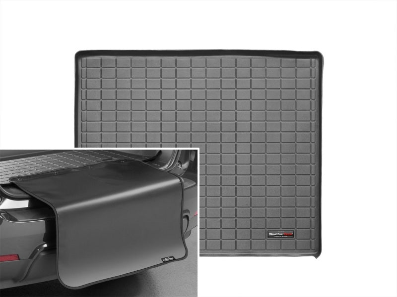 WeatherTech 06-10 Jeep Commander Cargo Liner w/ Bumper Protector - Black
