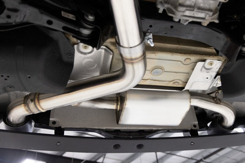 Dinan 20-26 Toyota GR Supra (A90/A91) 3.0T Valved Catback Exhaust System - Black Tips