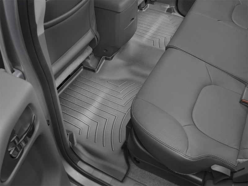 WeatherTech 05-15 Nissan Frontier (Crew Cab w/ Rockford Fosgate Audio System Rear) FloorLiner -Black