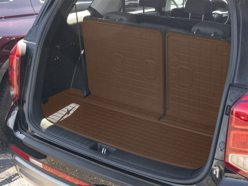 WeatherTech 20-25 Hyundai Palisade Behind 2nd Row Seating SeatBack Cargo Liners HP - Cocoa