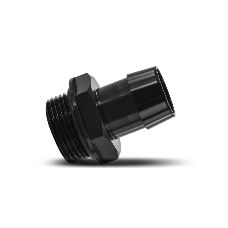 Mishimoto -16ORB to 1in. Hose Barb Aluminum Fitting - Black