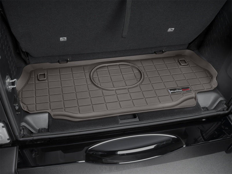 WeatherTech 2015-2016 Jeep Wrangler Cargo Liners - Cocoa