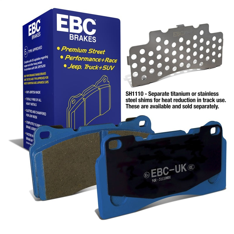 EBC 99-03 Aston Martin DB7 5.9 Bluestuff Front Brake Pads