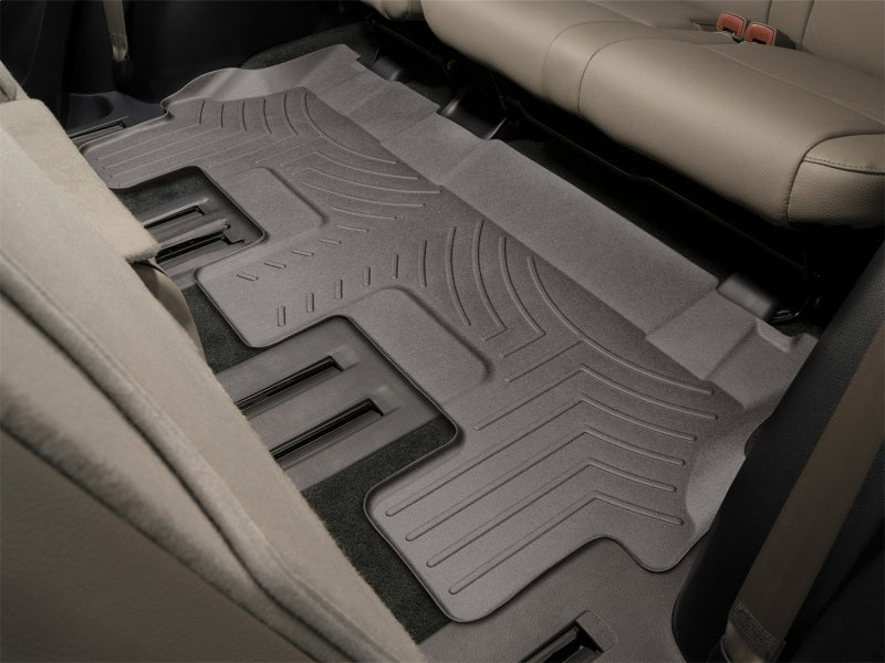 WeatherTech 2008-2015 Toyota Sequoia Rear FloorLiner - Cocoa