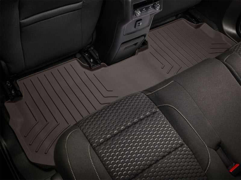 WeatherTech 2017+ GMC Acadia / Acadia Denali Rear FloorLiner HP - Cocoa