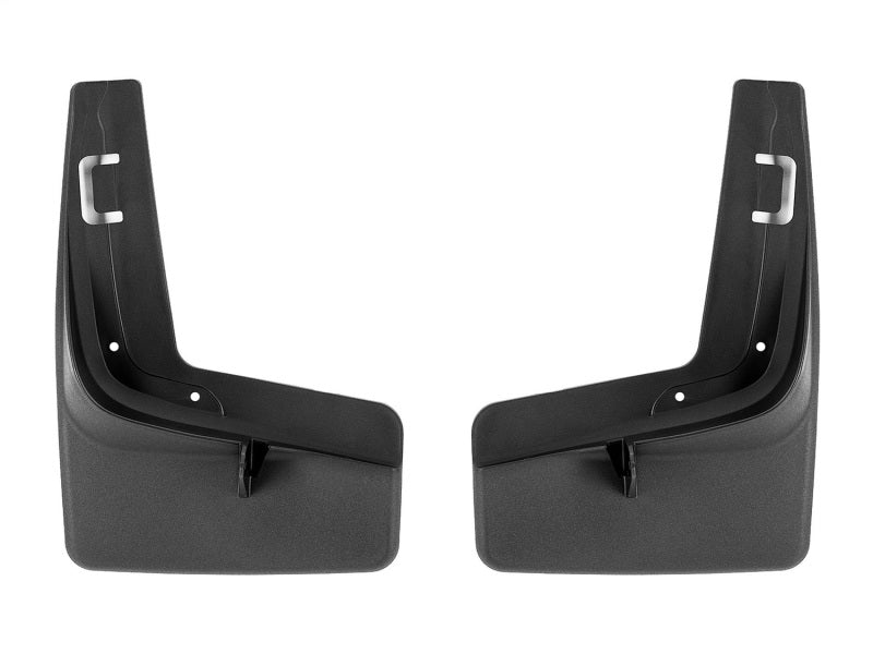 WeatherTech 22-23 Ford F-150 Lightning No Drill Front MudFlaps - Black