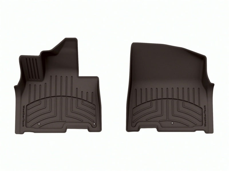 WeatherTech 22-24 Kia Carnival (7 & 8 Passenger) Front FloorLiner HP - Cocoa