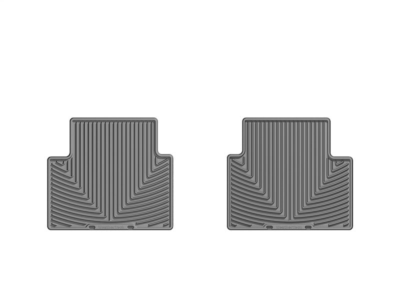 WeatherTech 08-13 Nissan Rogue Rear Rubber Mats - Grey