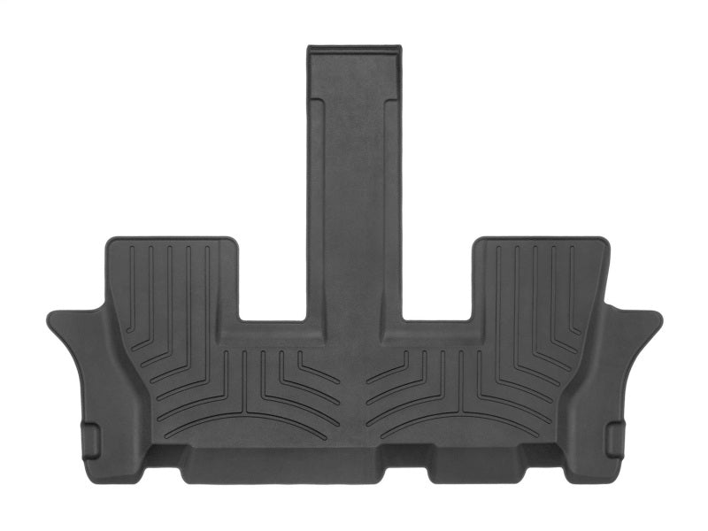 WeatherTech 2020+ Kia Telluride Rear FloorLiner HP - Black