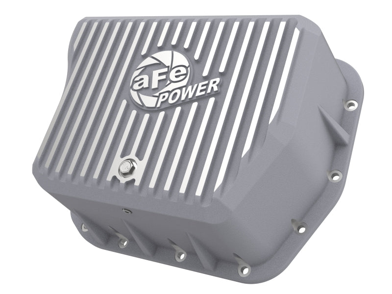 aFe Power Cover Trans Pan Machined Trans Pan 2006 Dodge RAM 5.9L Cummins