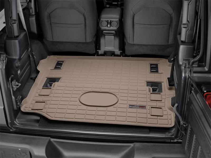 WeatherTech 2018+ Jeep Wrangler JL Cargo Liner - Tan