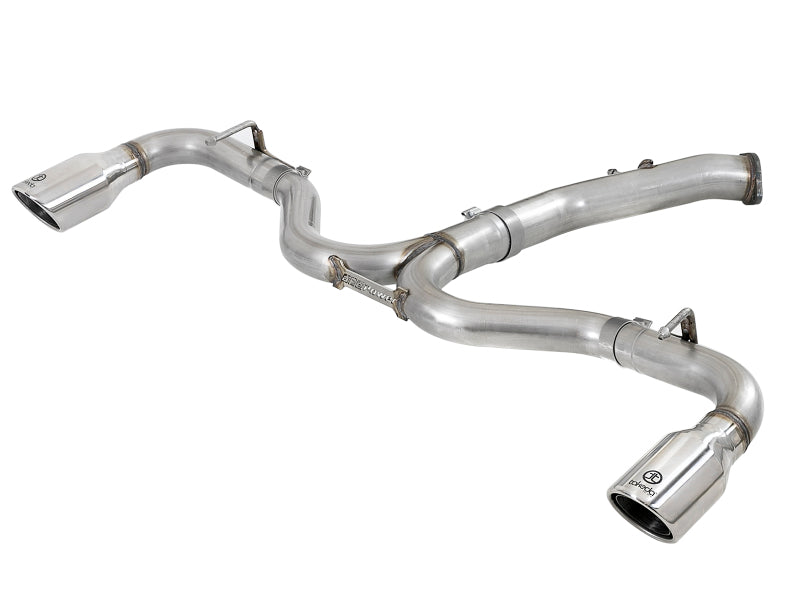 aFe Takeda 3in-2.5in SS Axle-Back Exhaust w/Polished Tips 2018 Hyundai Elantra GT Sport I4-1.6L(t)