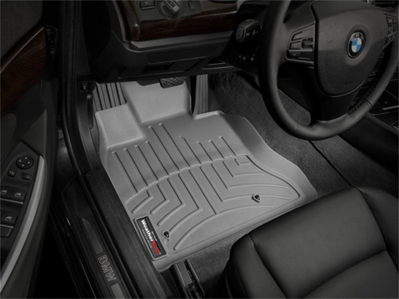 WeatherTech 10+ BMW 5-Series GT Front FloorLiner - Grey