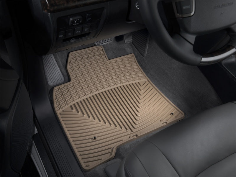 WeatherTech 08-13 Lexus LX Front Rubber Mats - Tan