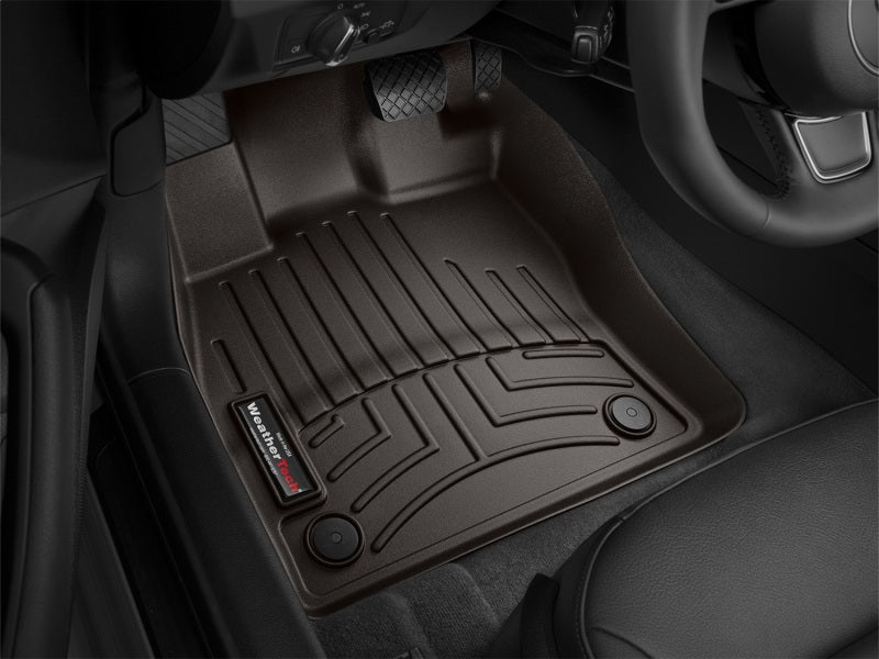 WeatherTech 2015+ Volkswagen Golf/GTI/Rabbit/R32 Front FloorLiner - Cocoa