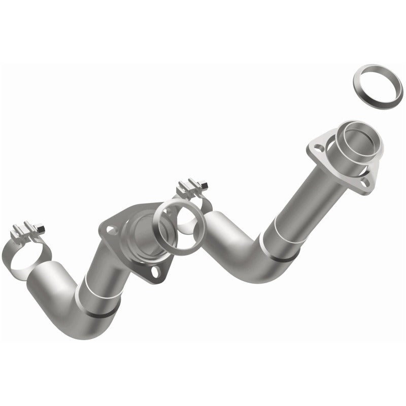MagnaFlow 66-72 Chevy C10 Pickup V8 2-Piece Front Exhaust Pipe Kit (2in Tubing/Clamps/Inlet Flanges)