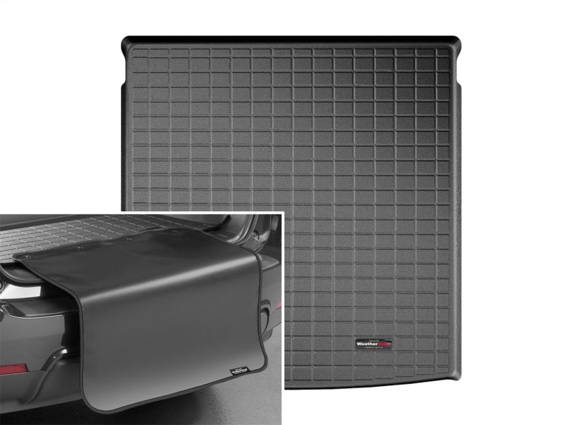 WeatherTech 16-24 Volvo XC90 Cargo Liner w/ Bumper Protector - Black