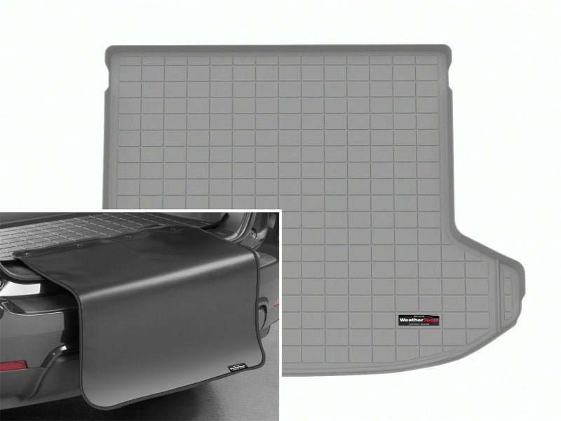 WeatherTech 2023 Kia Sportage Hybrid Cargo Liner w/ Bumper Protector - Grey