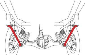 SPC Performance Toyota Lower Control Arms