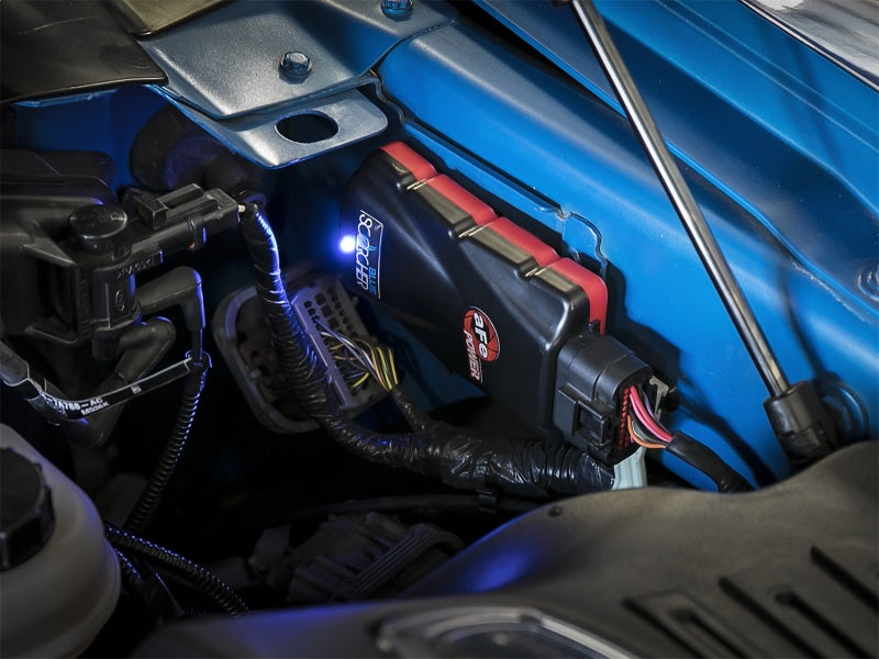 aFe Scorcher Blue Bluetooth Power Module 16-18 Nissan Titan XD V8-5.0L (td)