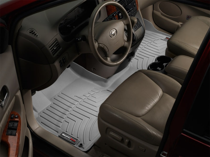 WeatherTech 05-10 Toyota Sienna Front Floorliner OTH - Grey