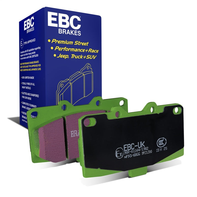EBC 98-03 Nissan Skyline (R34) 2.5 GT (200) Greenstuff Front Brake Pads