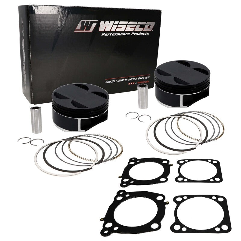 Wiseco HD Milwaukee 8 117cid 11.01 CR (X) Piston Kit